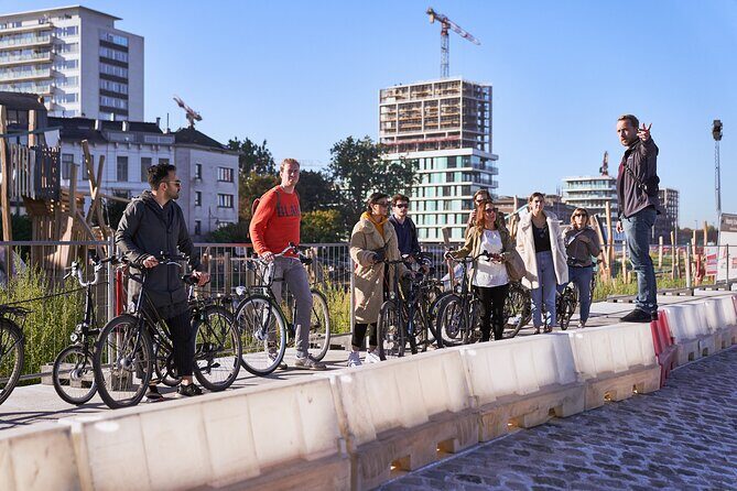 3-Hour Antwerp Bike Tour - MAS and Park Spoor Noord: old port stories and a transformed rail yard
