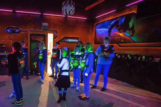 Amasing 2 Laser Tag Games in Brussels (40mn) - Your 40 Minutes: Two Laser Games in One Session