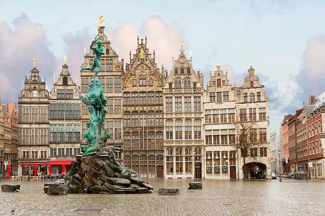 Antwerp and Ghent Day Trip from Brussels With Atomium Photo Stop - Ghent guided highlights: Town Hall, Belfort dragon, and St. Bavo’s Cathedral