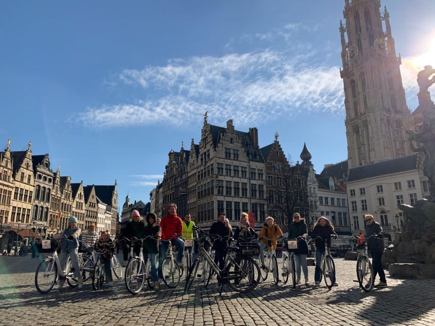 Antwerp: City Highlights Guided Bike Tour - Steen Castle Adds a Medieval Twist (Without the Detour Hassle)