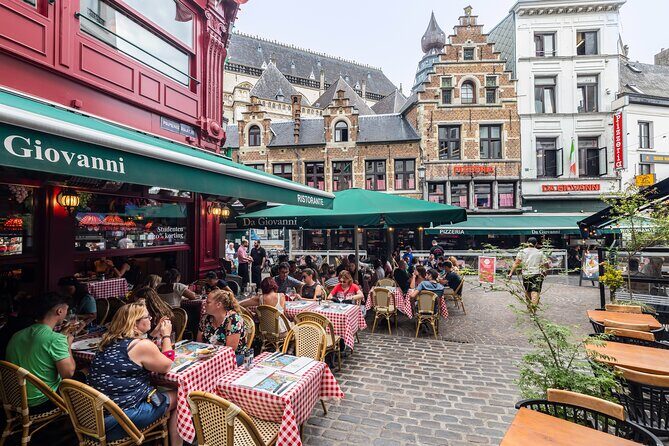 Antwerp: City Walk with Audio Guide in 7 Languages on your Phone - Steen, Brabo Fountain, and the trading story behind the streets