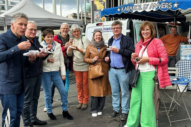 Antwerp: Food Walking Tour with 5 Tastings - Antwerp Cathedral, Museum Vleeshuis, and Vlaeykensgang: landmarks that make food feel rooted