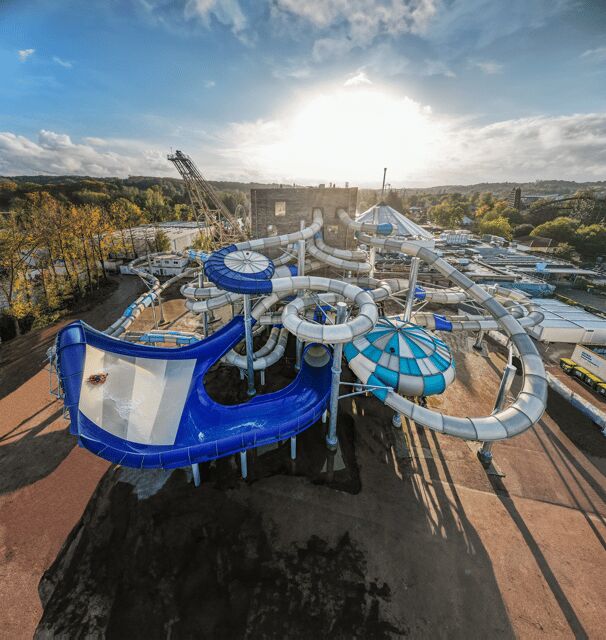 Aqualibi Water Park Entrance Ticket - The 25m Slide Tower: The Centerpiece of the Whole Day