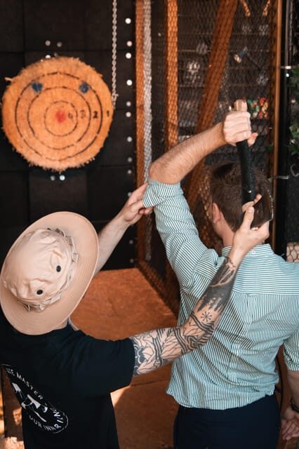 AXE THROWING EXPERIENCE IN ANTWERP - Axe Throwing in Antwerp: the 1-hour flow you’ll feel in the moment