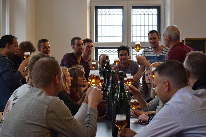 BeerWalk Brussels (English guide) - Where the tour starts near Bd Anspach and how the walk flows