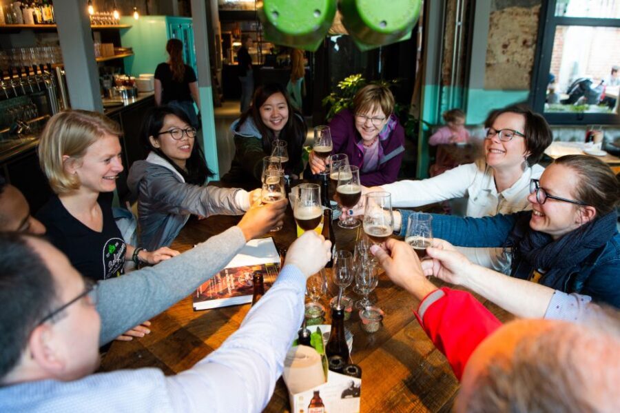 Bruges: Belgian Beer Tour with Chocolate Pairing - The Beer School Walk: Ales, Lagers, Triples, and Lambic