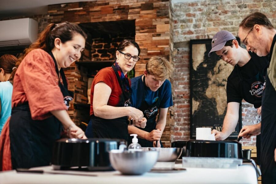 Bruges: Belgian Praline and Mendiants Chocolate Workshop - Hot Chocolate, Taste Checks, and Building Confidence