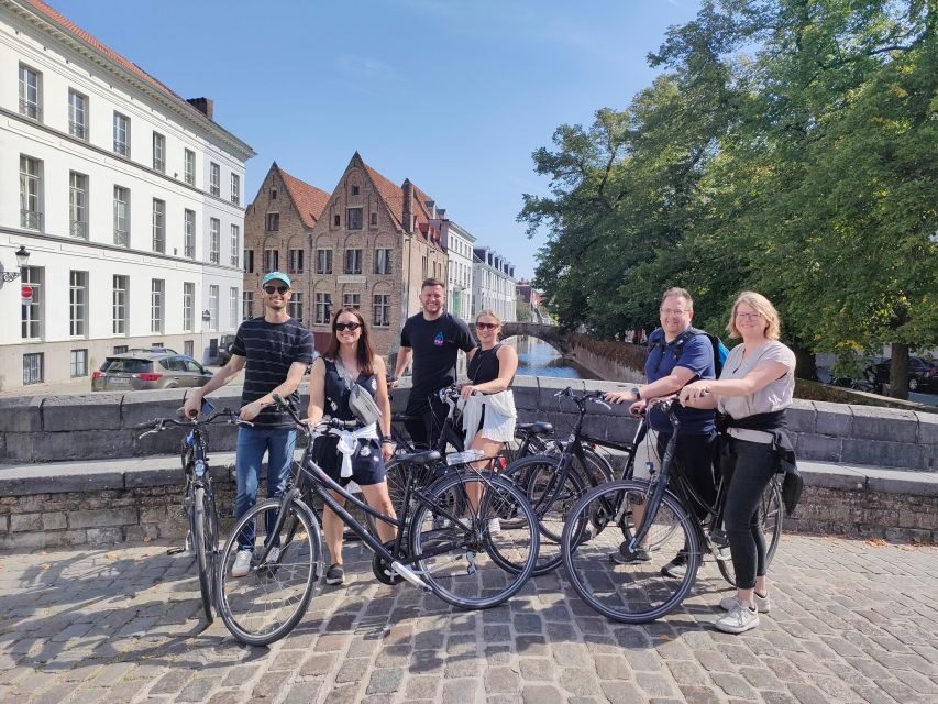 Bruges by bike with family and friends! - Canals, Groenerei, and the houseboat harbor views
