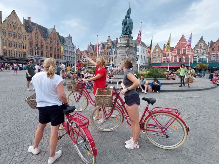 Bruges: Guided Retro Bike Tour of Highlights and Hidden Gems - Hidden moments: Chocolate Line, Stairway to Heaven, and Mary of Burgundy