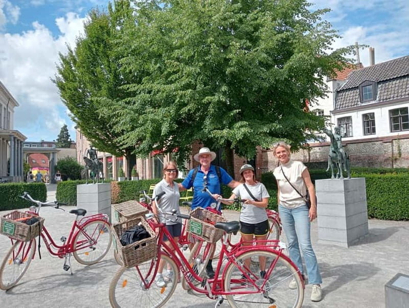Bruges: Guided Retro Bike Tour of Highlights and Hidden Gems - Basilica of the Holy Blood to the Belfry: fast landmarks with real context
