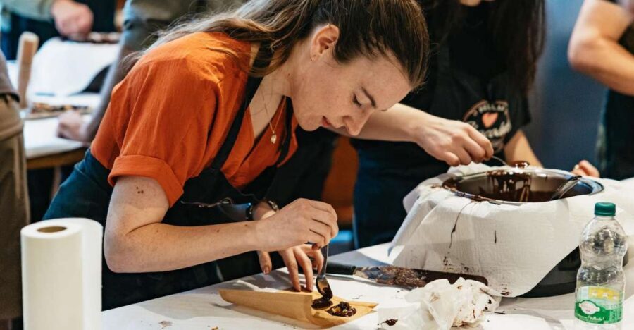 Brussels: 2.5-Hour Belgian Chocolate Making Workshop - Stepping into the workshop on Voldersstraat 30