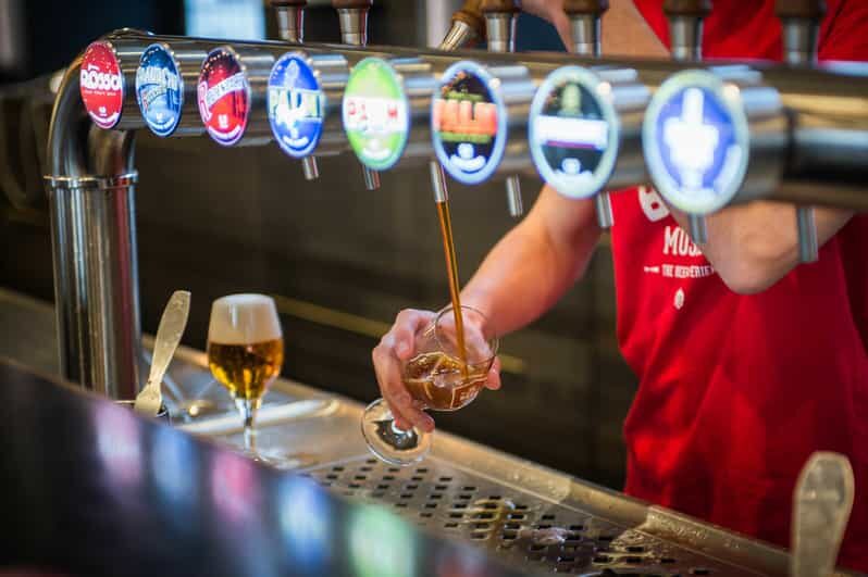 Brussels: Belgian Beer Tasting Tour - Delirium Cafe and Le Cirio on Grand-Place: where the menus go wild