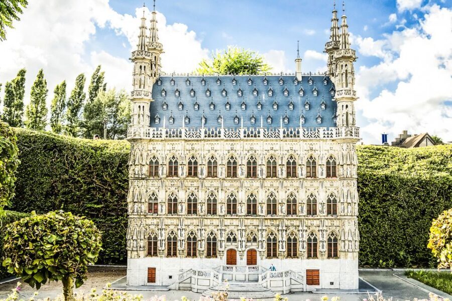 Brussels: Entry Ticket to Mini-Europe - Grand Place gold leaf and the Brussels details that reward close looking