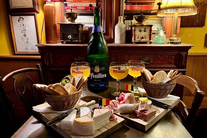 Brussels Food Tour: 10 Tastings of Waffles, Beers, Fries & More - Waffles ’n Beer Finish: The Sweet Finale (Plus Beer Choices)