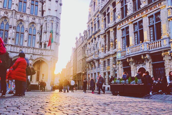 Brussels Highlights Walking and Bus Tour w/ Waffle - Entering Grand Place the right way (UNESCO square, rebuilt history, real views)