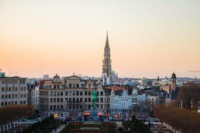 Brussels Highlights Walking and Bus Tour w/ Waffle - Royal Square, Parliament sights, and the royal exterior tour