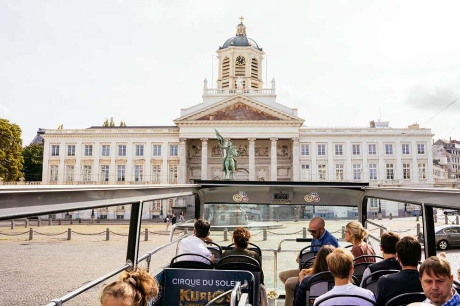 Brussels: Hop-On Hop-Off Bus Tour - Open-top views, clean rides, and the comfort stuff that matters