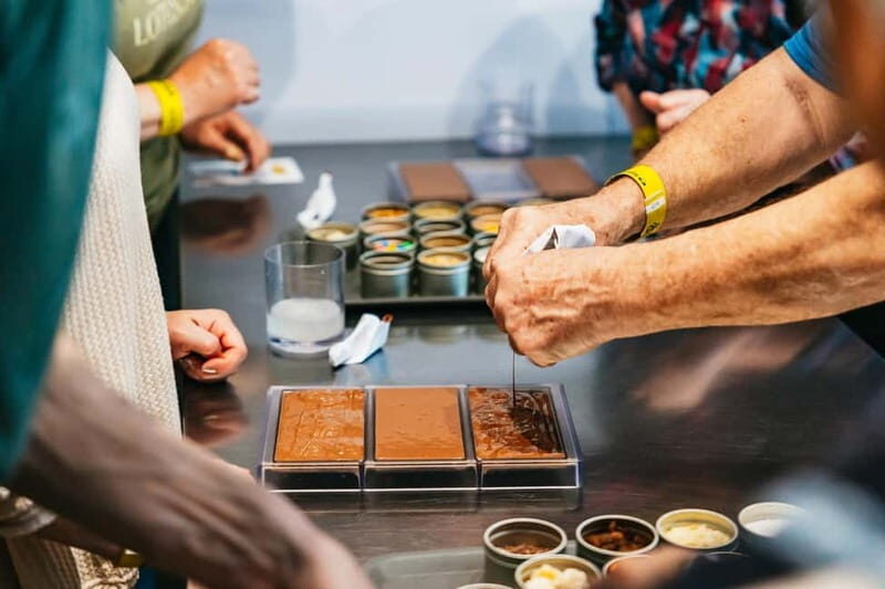 Brussels: Make Your Own Chocolates Workshop with Tastings - The laboratory visit: seeing the steps up close