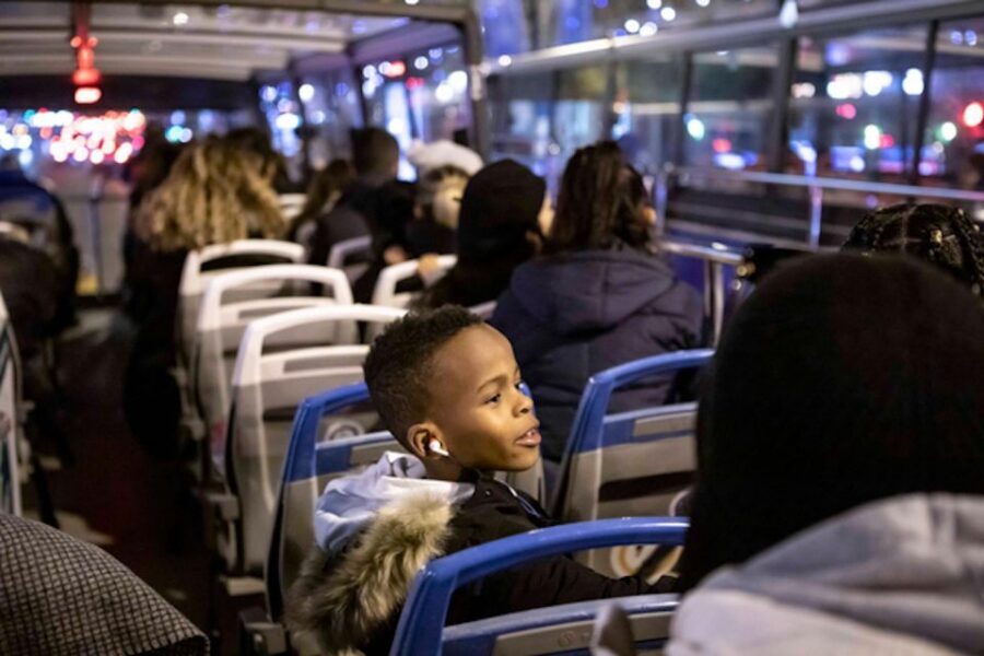Brussels: Open Top Christmas Lights Tootbus Tour - Onboard guidance: bilingual narration, playlist, and what to expect