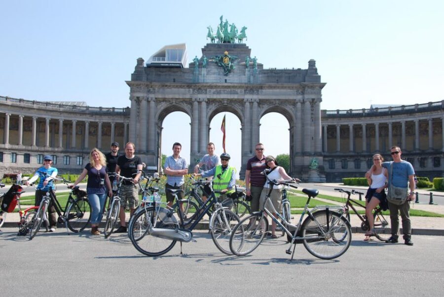 Brussels: Sightseeing Bike Tour - Park of Brussels to Palace of Brussels: The “Pause and Look” Segment