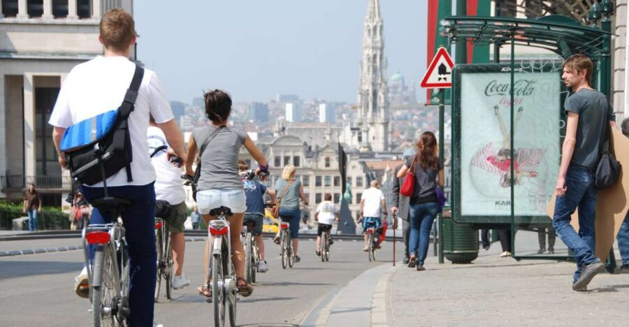 Brussels: Sightseeing Bike Tour - Meeting Outside Starbucks at Grand Place 4 (Then Rolling Out)