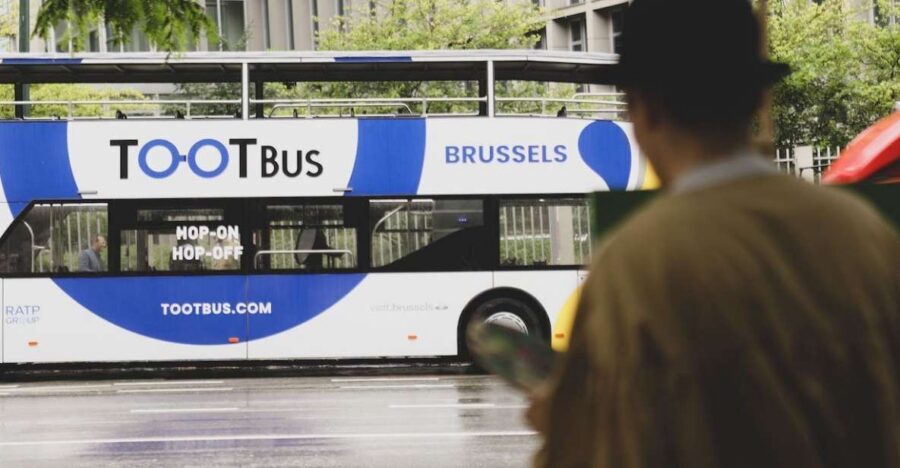 Brussels: Sightseeing Sunset Bus Tour - Getting to stop #1 on rue du Cardinal Mercier (timing that matters)