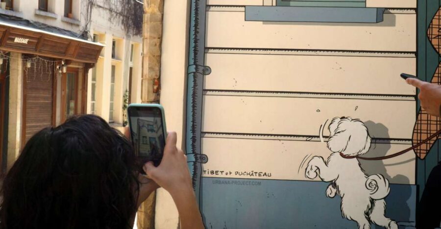 Brussels: The comic book walls walking tour - The first comic wall in Brussels (1991) and why it’s a big deal