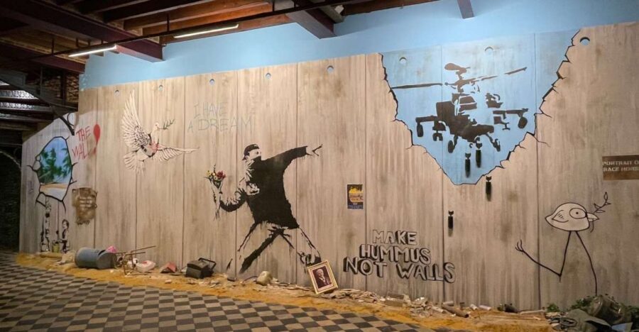 Brussels: The World of Banksy Museum Permanent Exhibition - 130+ works and real-size murals you can actually stand near