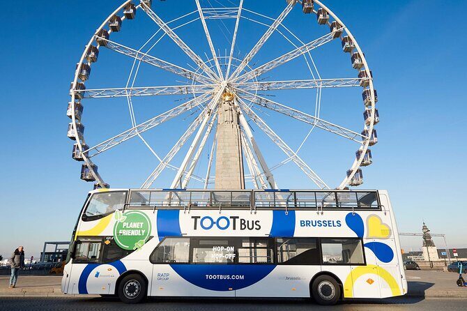 Brussels Tootbus Discovery Hop On Hop Off Bus and walking tours - Using the Tootbus app without getting stuck waiting