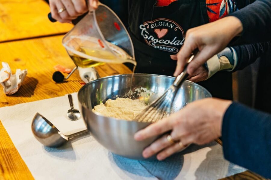 Brussels: Waffle Making Workshop - All You Can Eat - Solo-friendly: you won’t be stuck on the sidelines