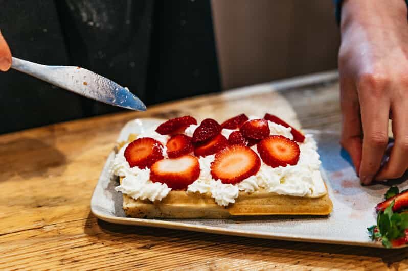 Brussels: Waffle Making Workshop - All You Can Eat - Gluten-free, vegan, and milk-free options: what to ask