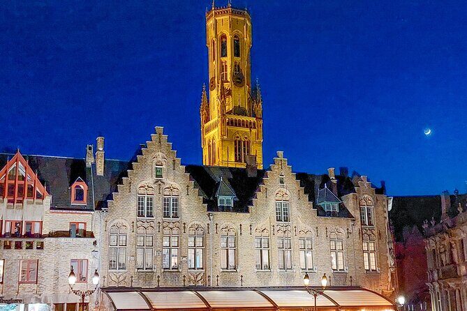 Evening Delights: Bruges Tour with Beer & Chocolate - Grote Markt to De Burg: illuminated landmarks you can actually read