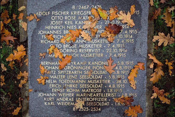 Flanders Fields Remembrance Tour from Bruges - Diksmuide’s Trench of Death: where the Western Front feels close