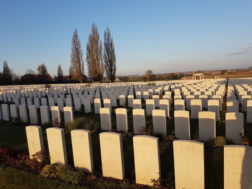 From Bruges: Great War Flanders Fields Minibus Tour w/ Lunch - Passchendale and Polygon Wood: Cemeteries That Don’t Let You Look Away