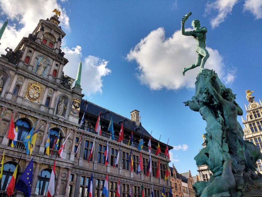 From Brussels: Guided Antwerp City Tour - Port panorama and the 13th-century castle: Scheldt views beyond the center
