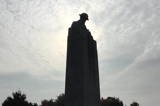 From Ypres, The Christmas Truce to Passchendaele Ypres Based WW1 private tour - Hooge Crater Cemetery and the Menin Road line of attack