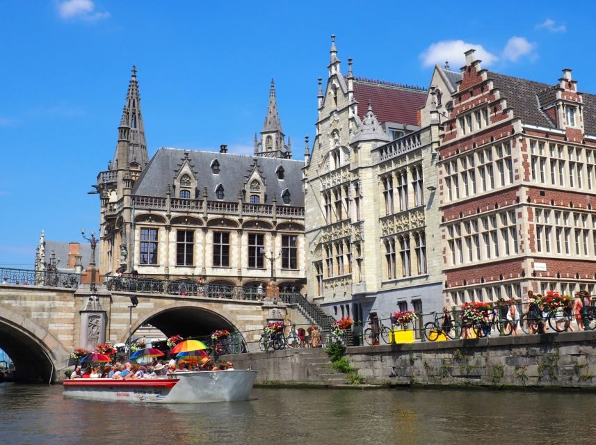 Ghent: 40 Minute Medieval Center Guided Boat Tour - Key takeaways