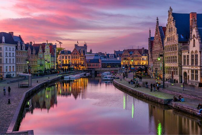 Ghent and Atomium Tour from Brussels - Graslei and Korenlei on the Lys River: your best photo stretch