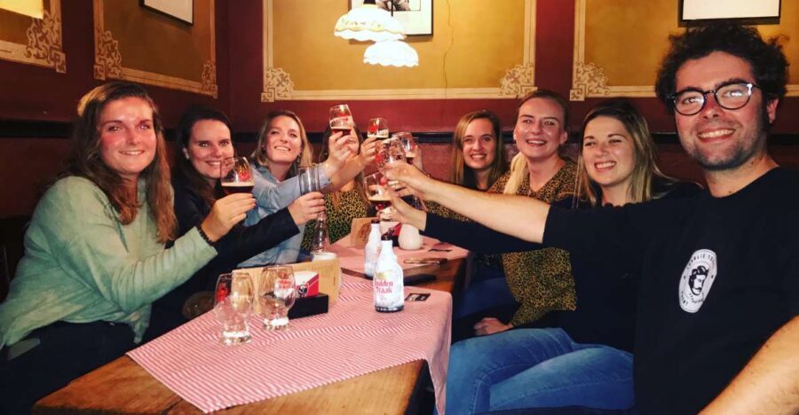 Ghent: Food & Drink Walking Tour with Tastings - Getting oriented at Saint Michael’s Church