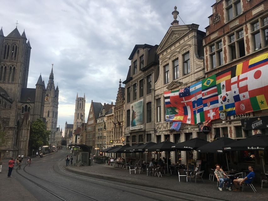 Ghent: Guided Walking Tour and Canal Boat Trip - The three-tower skyline: Belfort, Town Hall, and the nearby churches