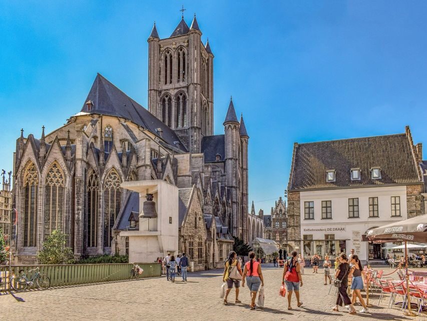 Ghent: Private Historical Highlights Walking Tour - Where Your Ghent Tour Starts: Saint-Michielsplein and a Red Umbrella