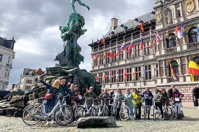 Guided Bike Tour: 2 Hours Highlights of Antwerp - Het Steen and River Views That Don’t Require a Sweat Session