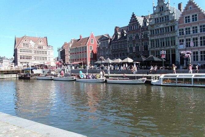 Guided Boat Trip in Ghent - River Leie views: why this 40-minute cruise works so well