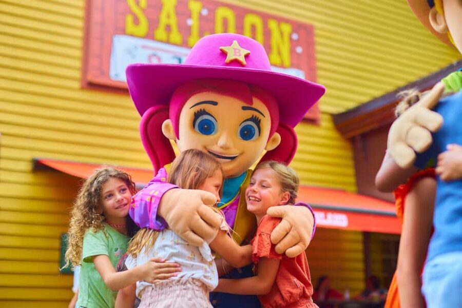 Lichtaart: Bobbejaanland Entry Ticket - Adventure Valley, Cowboy Town, and Mystery Bay: The Themed Stops That Keep Kids Moving