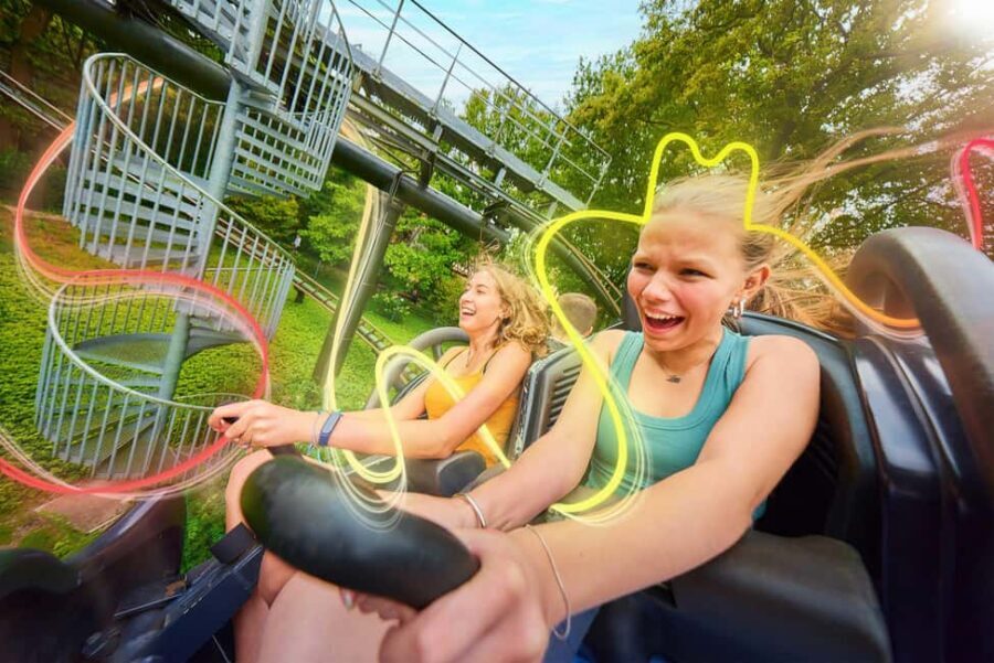 Lichtaart: Bobbejaanland Entry Ticket - Water Attractions and Coasters: A Simple Way to Split the Day