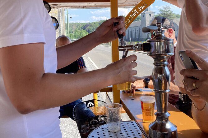 Private Beer Bike Tour in Hotton in the Belgian Ardennes - Drinks on board and safety for the drivers