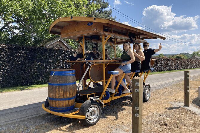 Private Beer Bike Tour in Hotton in the Belgian Ardennes - The show-ffeur and games: why the humor drives the whole experience