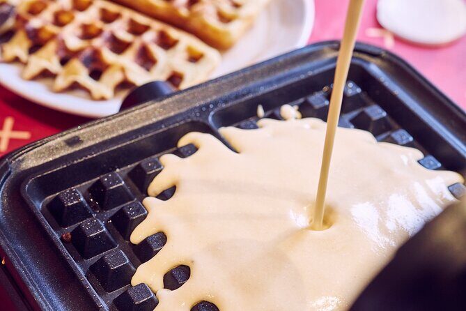 The Waffles 'n Beer Workshop in Brussels Centre - The Waffle Station: Two People, One Batter Mission