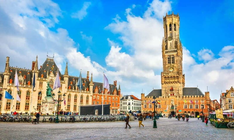 Top Highlights of Bruges from Zeebrugge Port - Market Square and the Belfry of Bruges: the medieval center you’ll remember