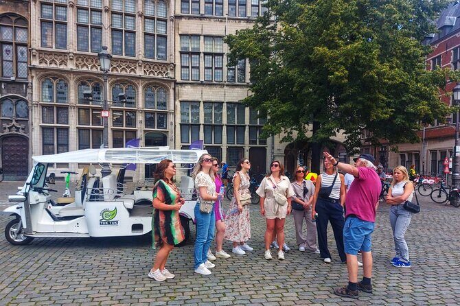 TukTuk Tour through historic Antwerp 2.5h - Vleeshuis: stepping into guild-era Antwerp (without a long museum commitment)